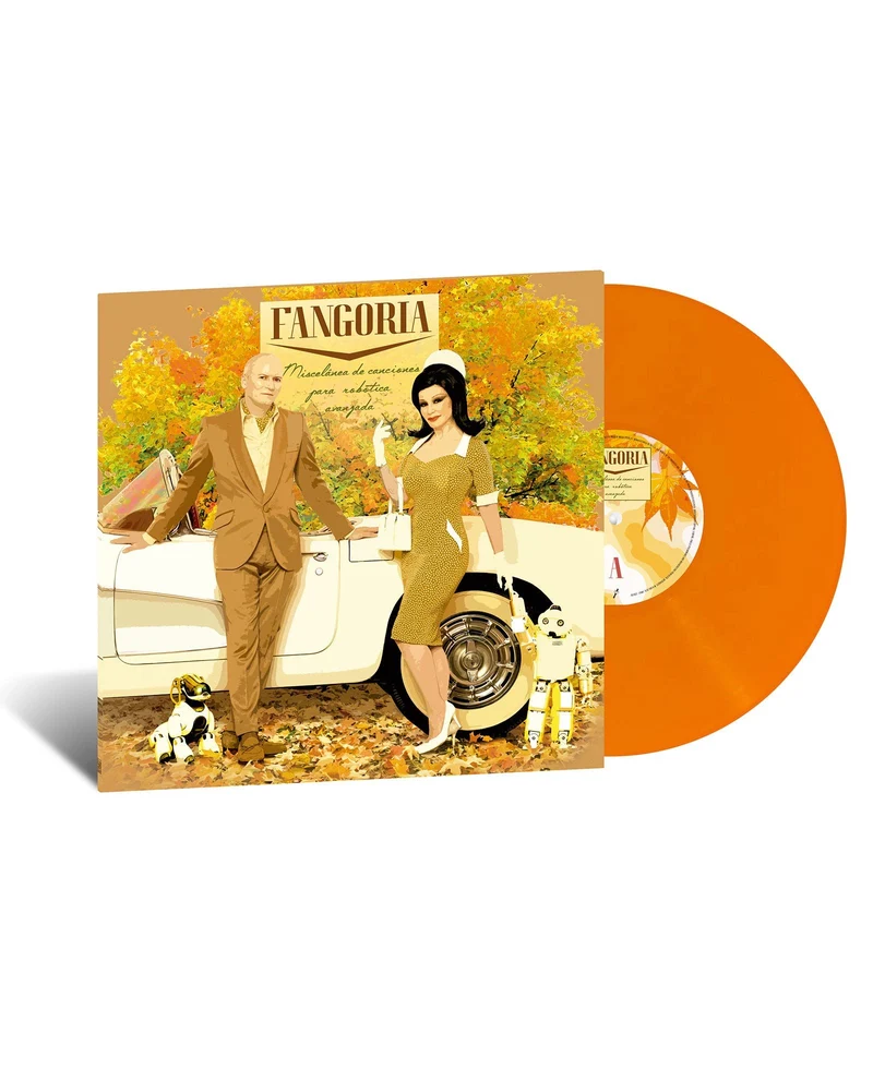 Fangoria - LP Maxi Vinilo Naranja "De Miscelánea de canciones para robótica avanzada"