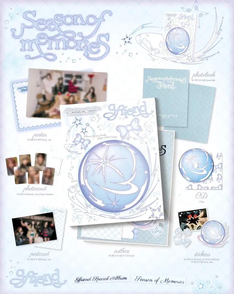 GFRIEND - SEASON OF MEMORIES (SPECIAL ALBUM) + Weverse Special Gift