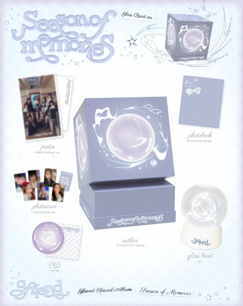 GFRIEND - SEASON OF MEMORIES (SPECIAL ALBUM) + Weverse Special Gift