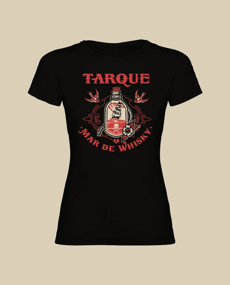 Tarque - Camiseta "Mar de Whisky" Mujer
