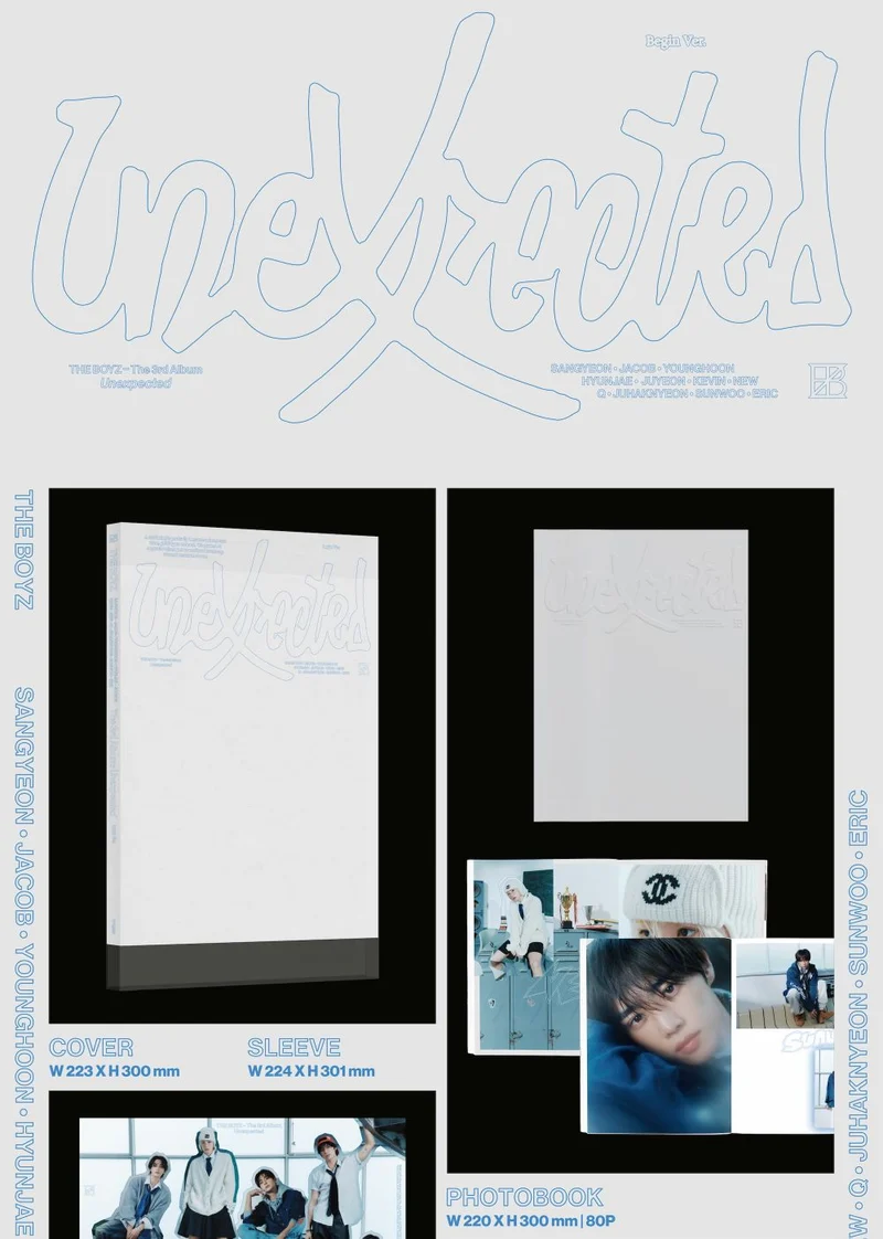 THE BOYZ - UNEXPECTED (PHOTOBOOK VER.)