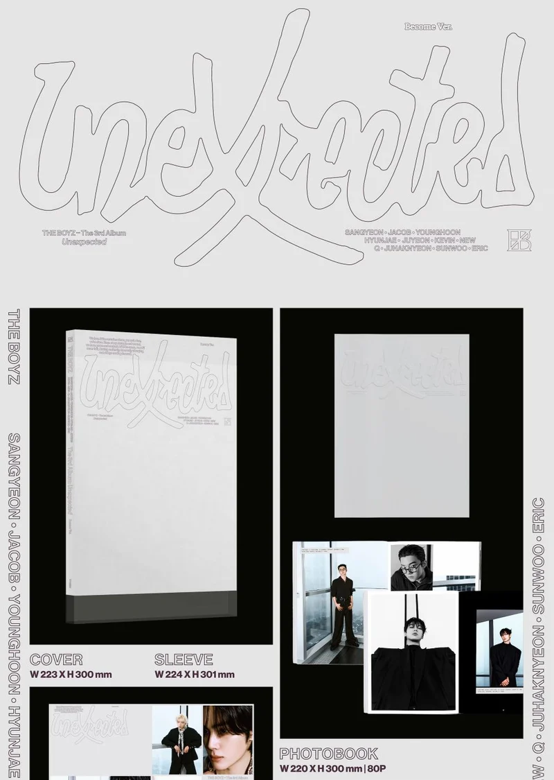 THE BOYZ - UNEXPECTED (PHOTOBOOK VER.)