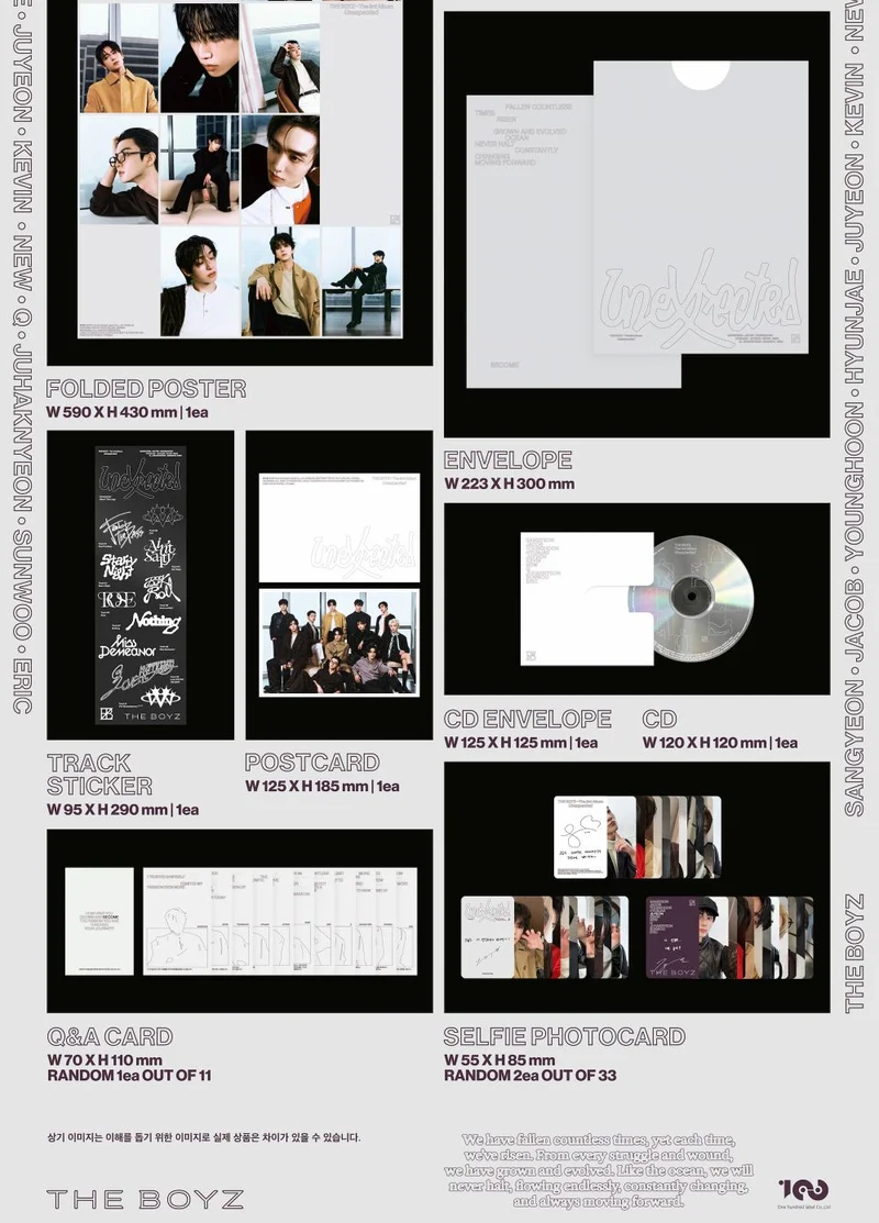 THE BOYZ - UNEXPECTED (PHOTOBOOK VER.)