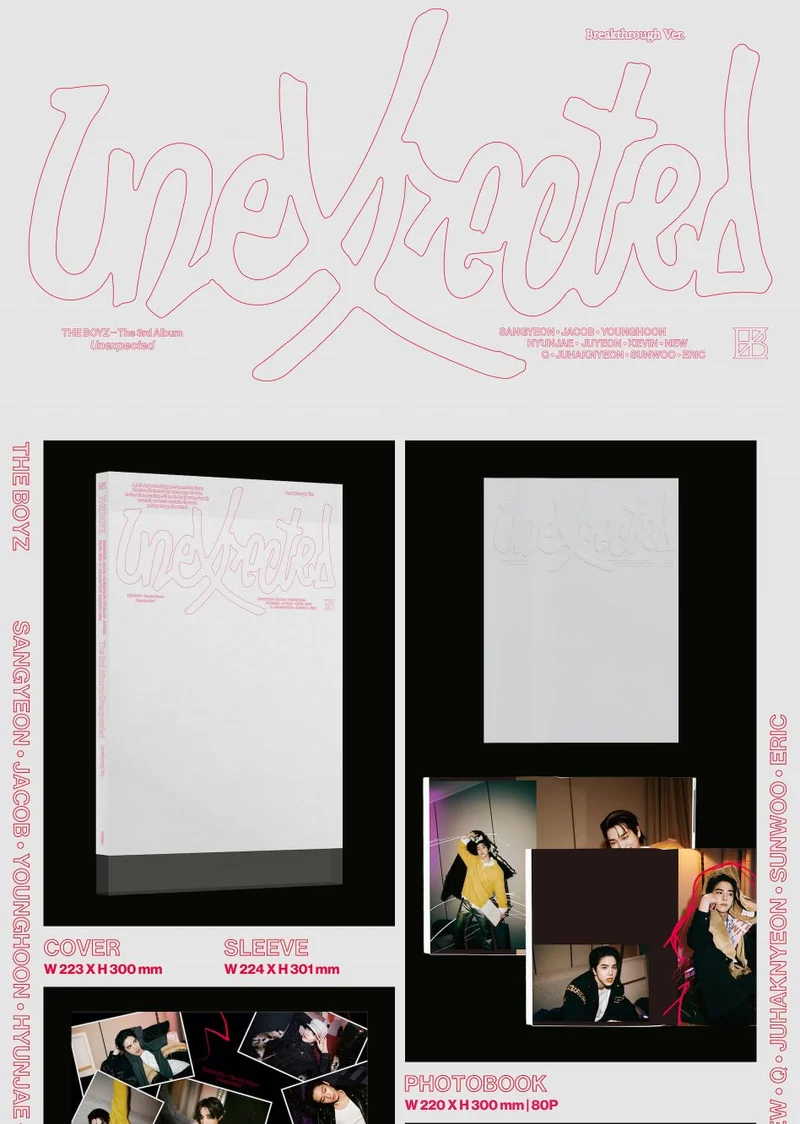 THE BOYZ - UNEXPECTED (PHOTOBOOK VER.)