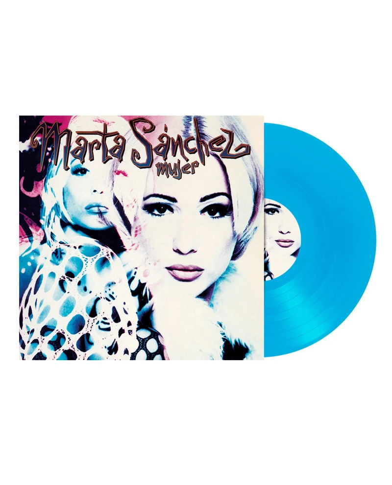 Marta Sánchez - LP Vinilo Color Azul "Mujer" 30º Aniversario