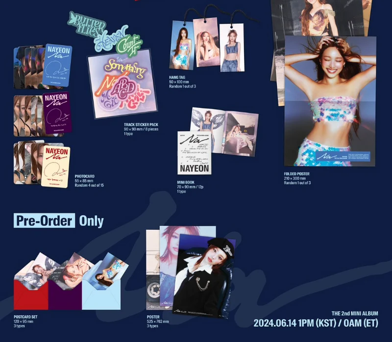 NAYEON (TWICE) - NA (THE 2ND MINI ALBUM)