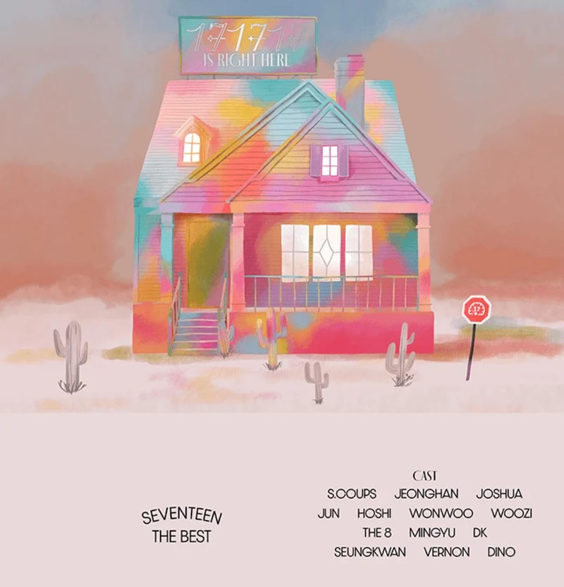SEVENTEEN - SEVENTEEN BEST ALBUM - 17 IS RIGHT HERE (DELUXE VER.)