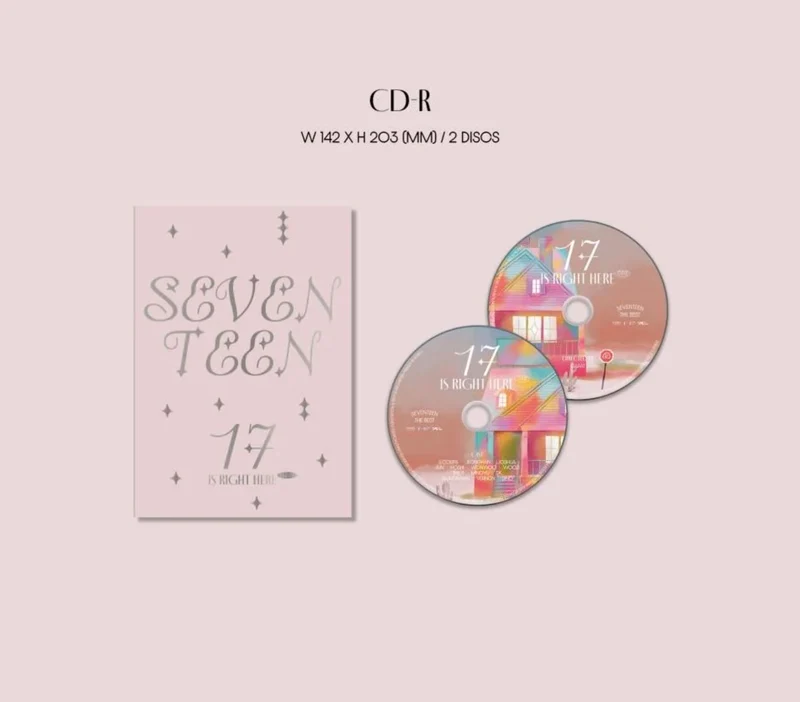 SEVENTEEN - SEVENTEEN BEST ALBUM - 17 IS RIGHT HERE (DELUXE VER.)