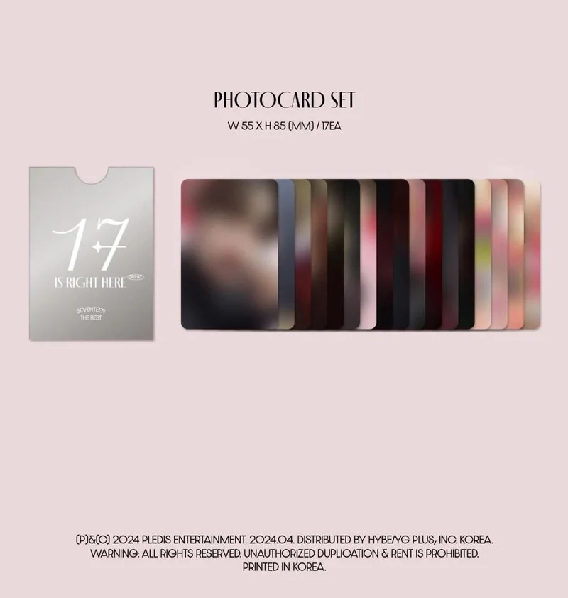 SEVENTEEN - SEVENTEEN BEST ALBUM - 17 IS RIGHT HERE (DELUXE VER.)