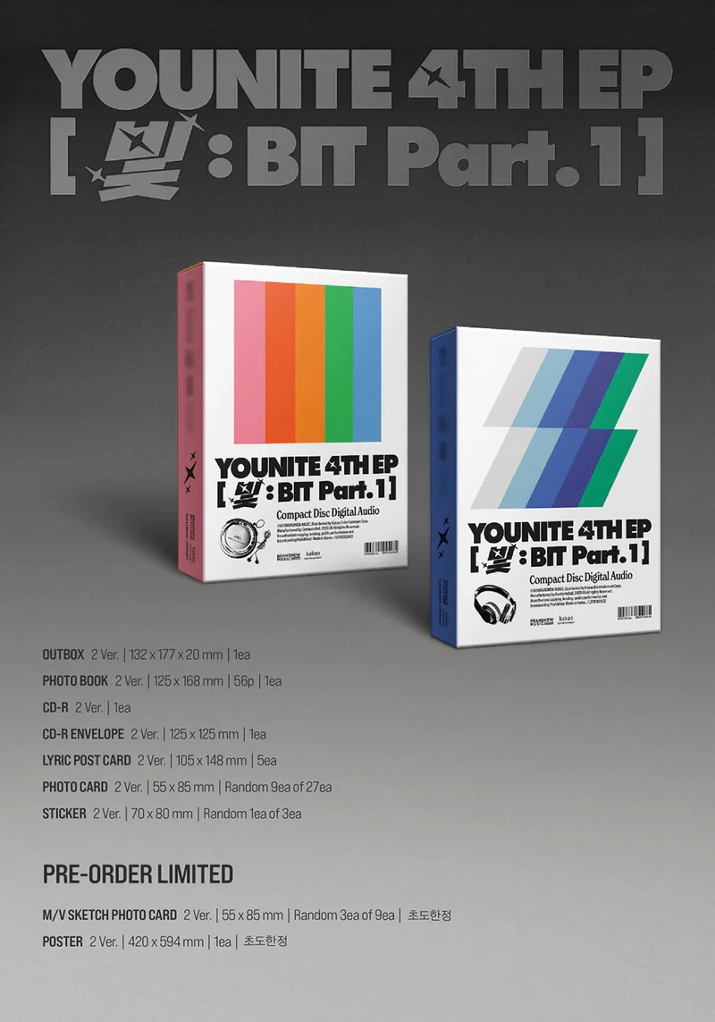 YOUNITE - BIT PART.1 (4TH EP ALBUM)