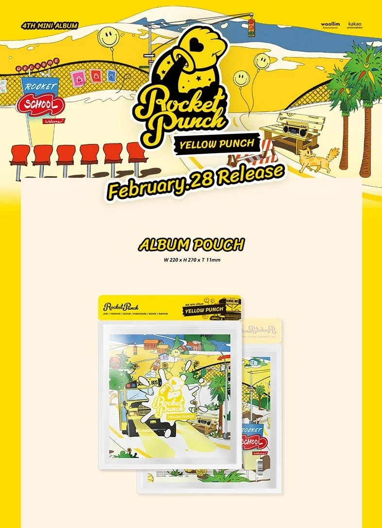 ROCKET PUNCH - YELLOW PUNCH (4TH MINI ALBUM)