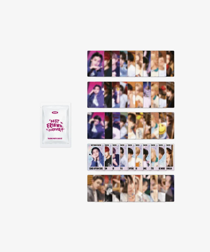 [TREASURE] Best Friend Forever : Trading Photocard (Pink)