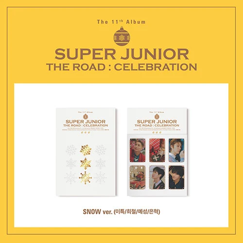 [SUPER JUNIOR] The Road : Celebration : Snow