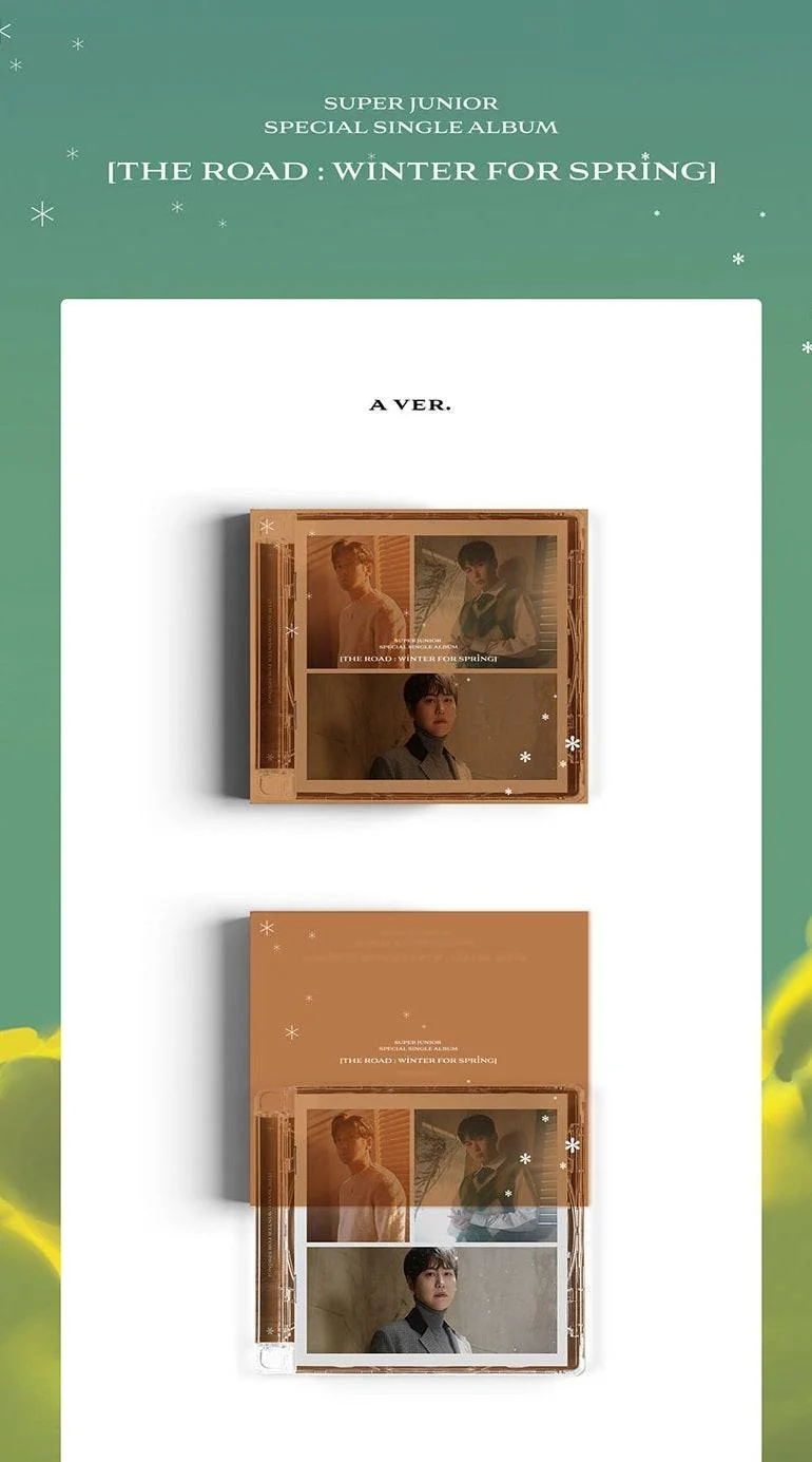 SUPER JUNIOR - [THE ROAD : WINTER FOR SPRING] (SPECIAL SINGLE ALBUM)