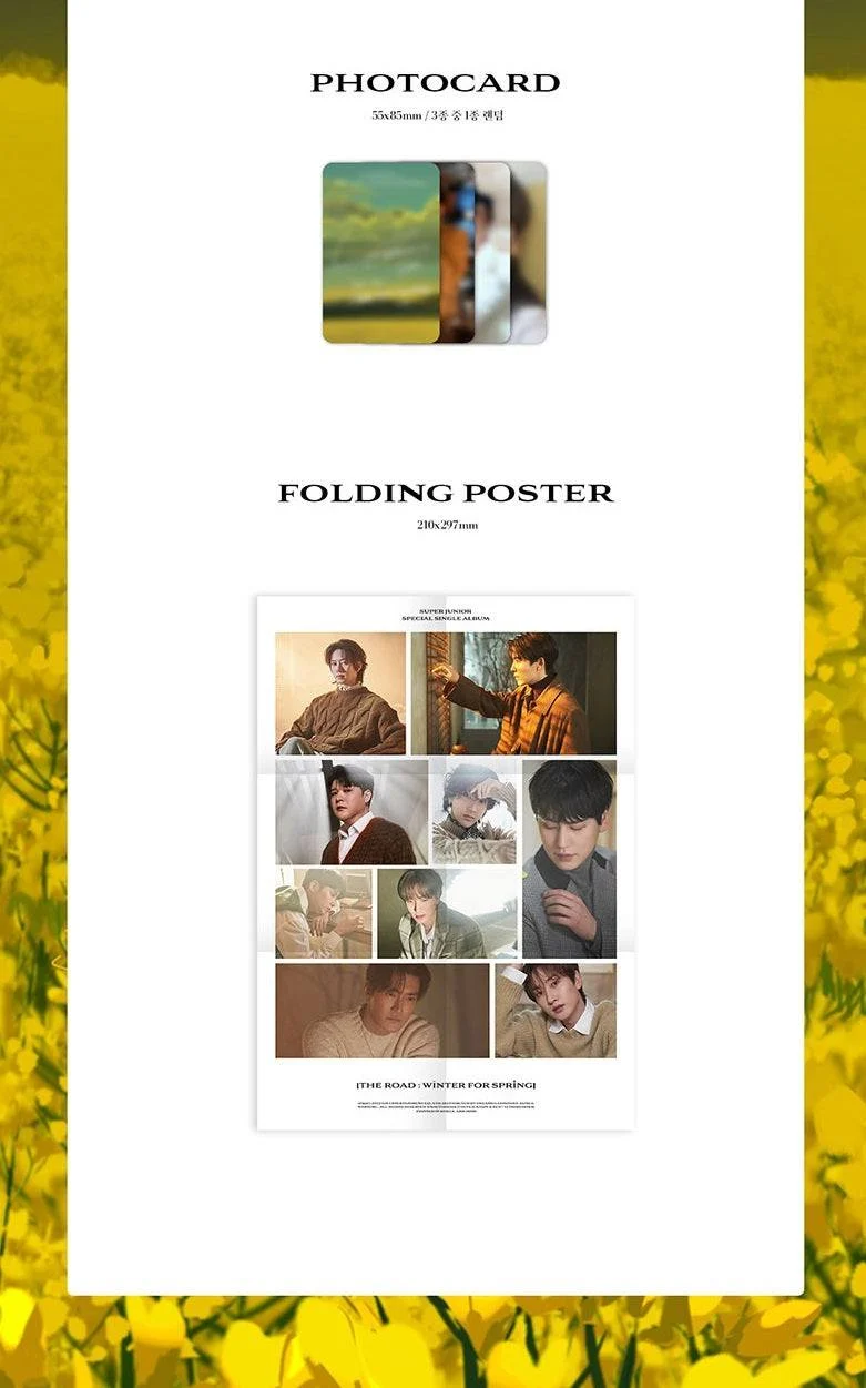 SUPER JUNIOR - [THE ROAD : WINTER FOR SPRING] (SPECIAL SINGLE ALBUM)