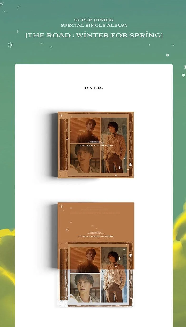 SUPER JUNIOR - [THE ROAD : WINTER FOR SPRING] (SPECIAL SINGLE ALBUM)