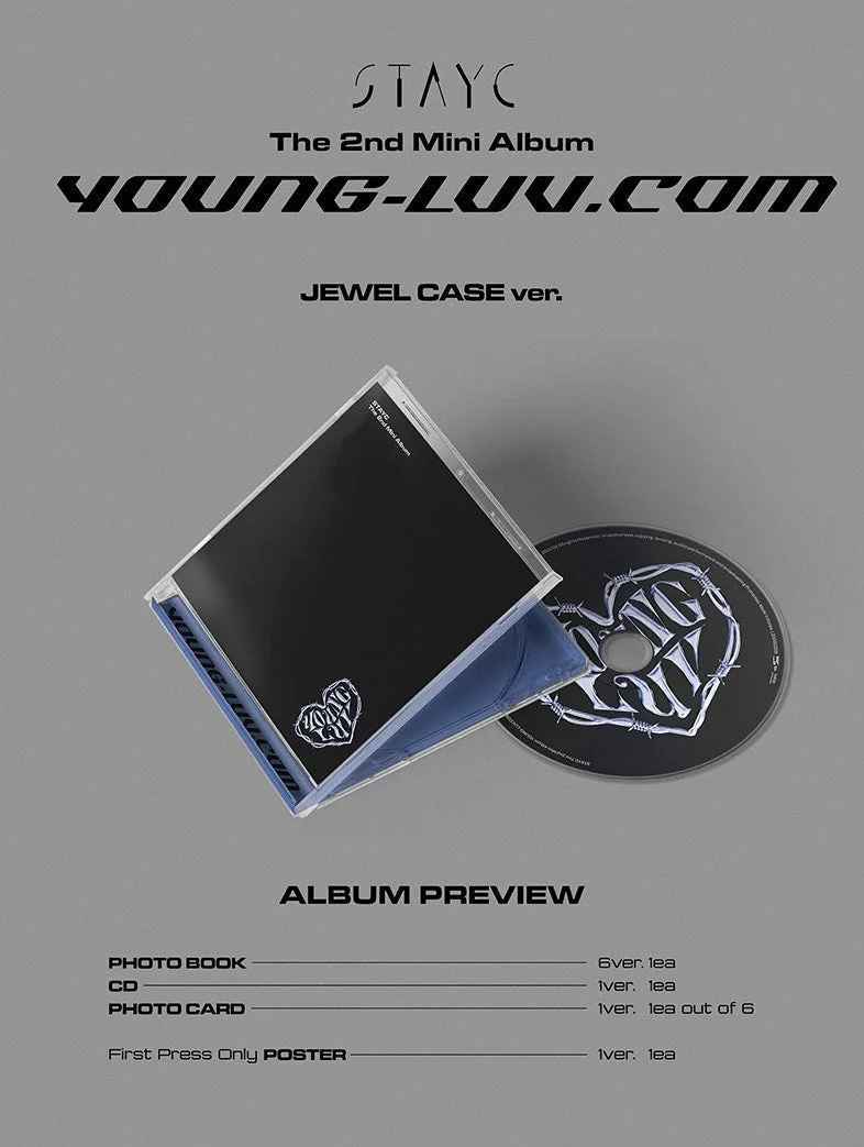 STAYC - [YOUNG-LUV.COM] (JEWEL CASE VER)