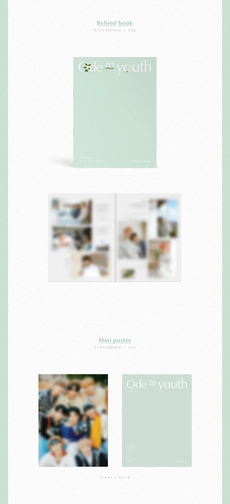 ATEEZ - 1st Photobook [ODE TO YOUTH]