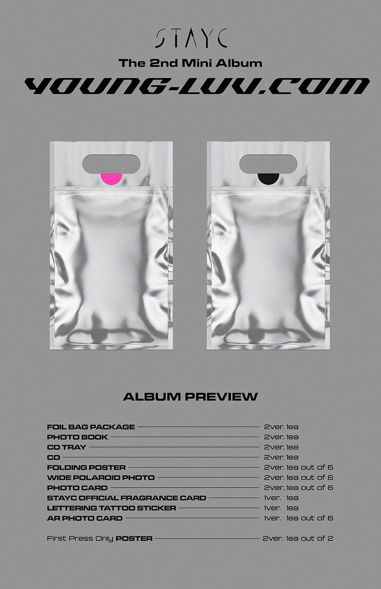 STAYC - YOUNG-LUV.COM (2nd Mini Album)