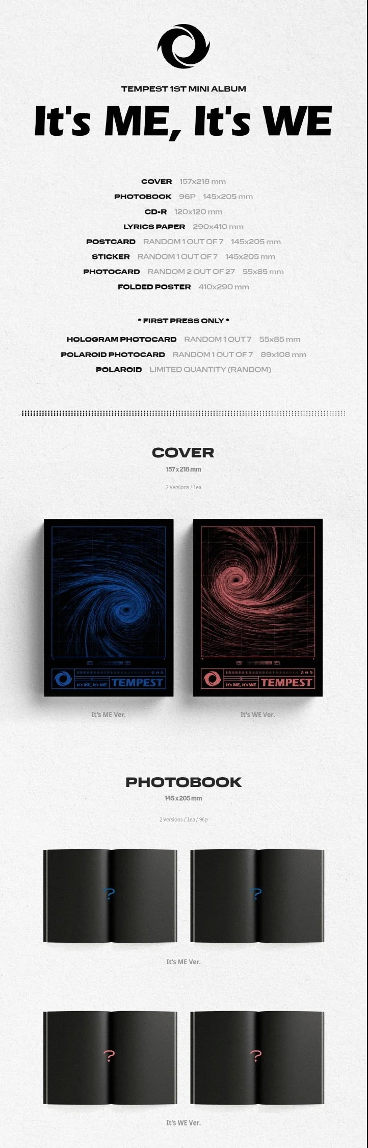 TEMPEST - [It’s ME It's WE]