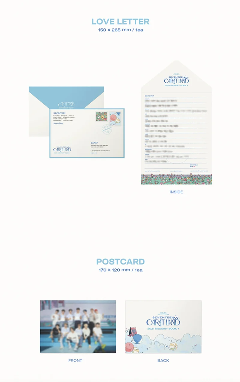 SEVENTEEN - [SEVENTEEN in CARAT LAND] MEMORY BOOK + Digital Code