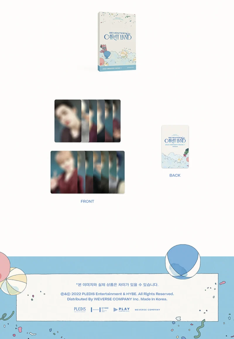 SEVENTEEN - [SEVENTEEN in CARAT LAND] MEMORY BOOK + Digital Code
