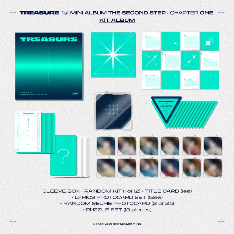 TREASURE - THE SECOND STEP : CHAPTER ONE (Kit Album)