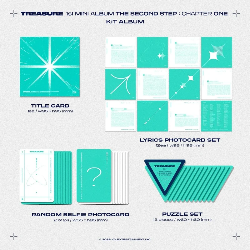 TREASURE - THE SECOND STEP : CHAPTER ONE (Kit Album)