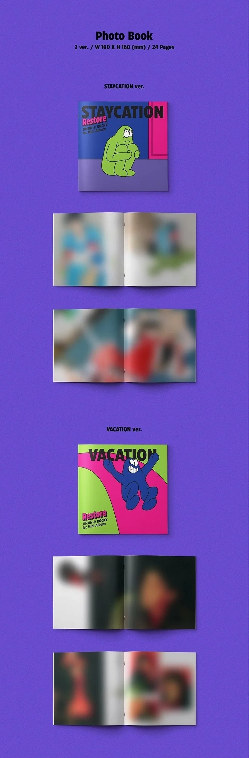 ASTRO JINJIN & ROCKY - RESTORE (1ST MINI ALBUM)