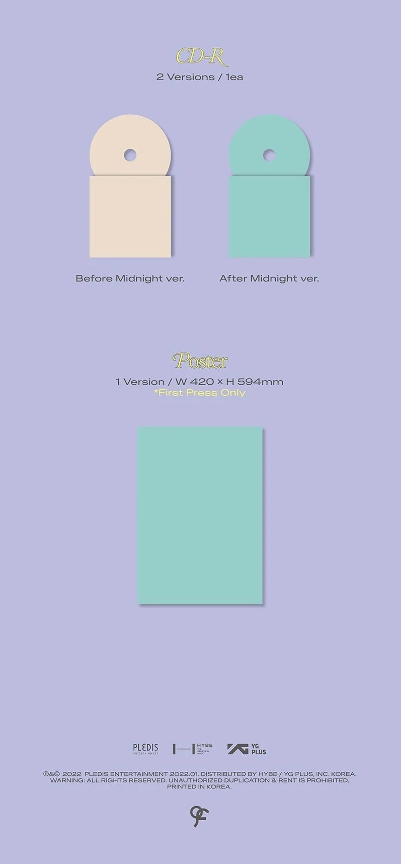 FROMIS_9 - MIDNIGHT GUEST (4TH MINI ALBUM)