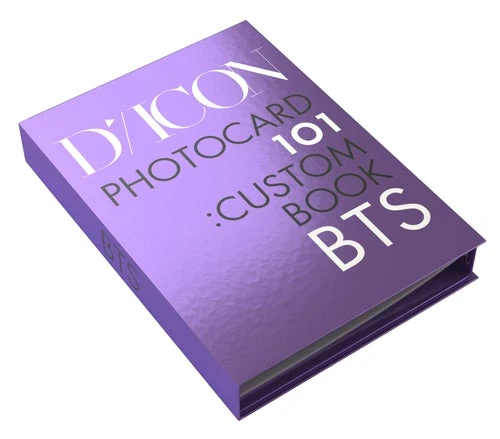 BTS - D'ICON Photocard 101: Custom Book