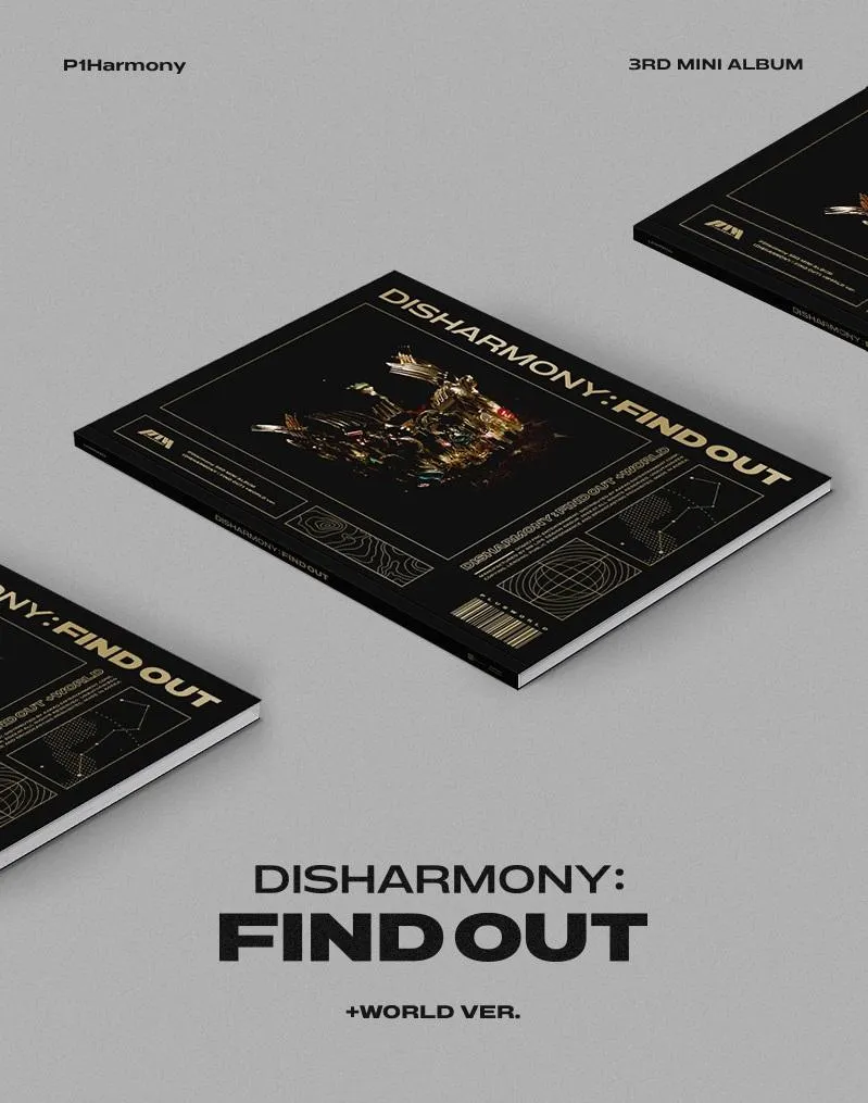 P1HARMONY - DISHARMONY FIND OUT (3rd Mini Album)