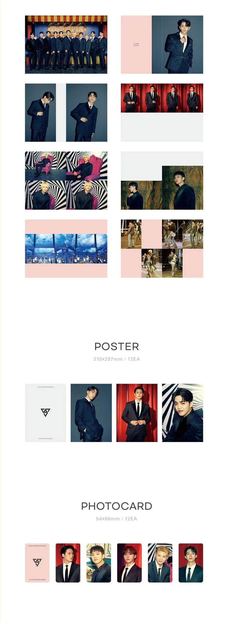SEVENTEEN - THE FACT PHOTOBOOK (YOU ARE IN US)