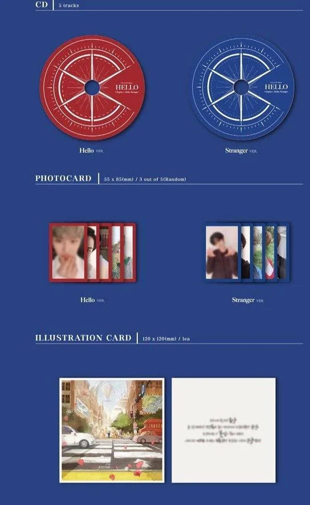 CIX - 1st EP ALBUM 'HELLO’ Chapter 1. Hello, Stranger