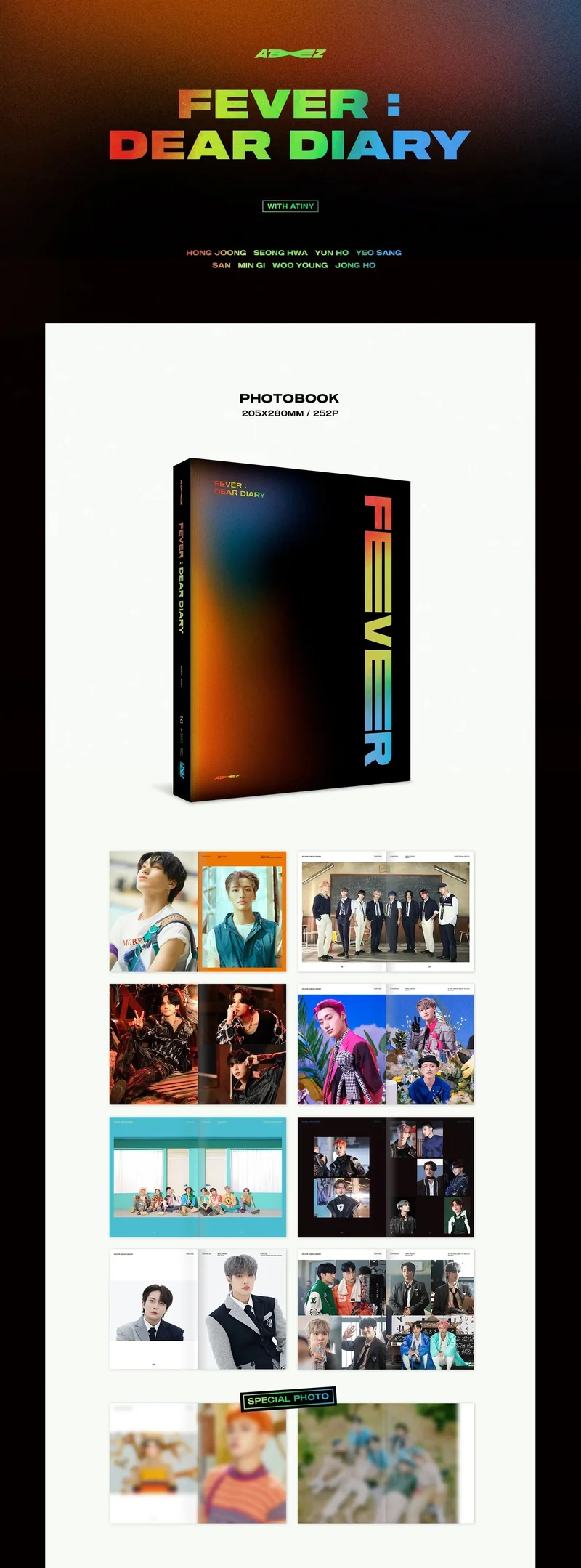 ATEEZ - FEVER : DEAR DIARY DVD