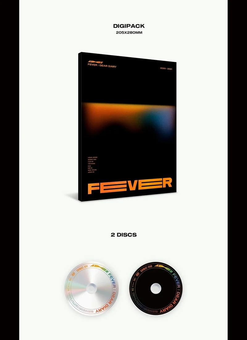 ATEEZ - FEVER : DEAR DIARY DVD