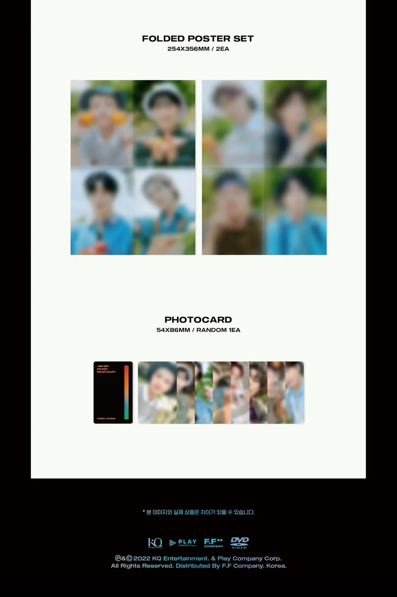 ATEEZ - FEVER : DEAR DIARY DVD
