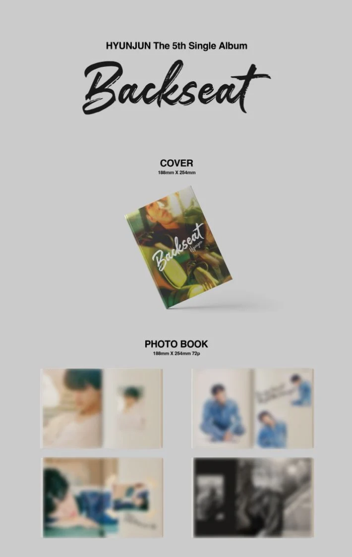 HYUNJUN (THE BOYZ) - BACKSEAT (5TH SINGLE ALBUM)