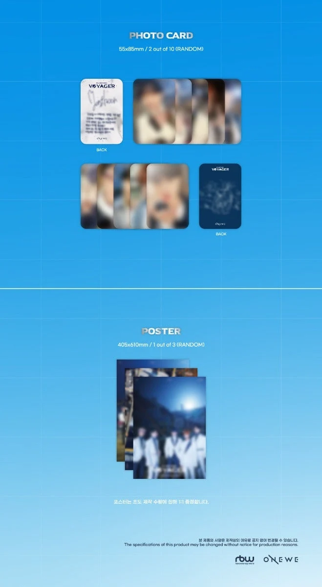 ONEWE - PLANET NINE : VOYAGER (2nd Mini Album)