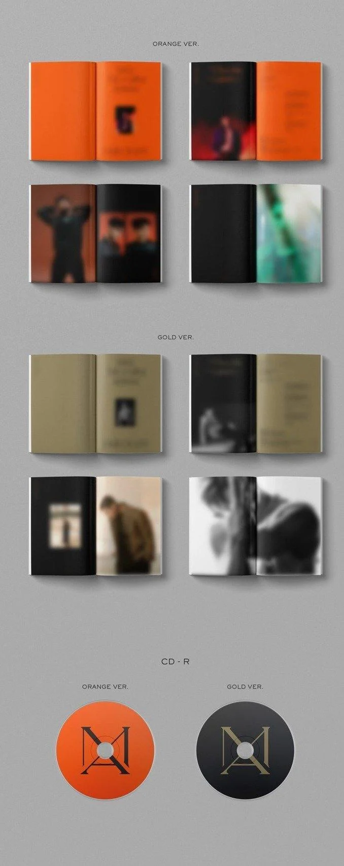 Max Chang Min - 1st Mini Album [Chocolate] (Orange / Gold Ver.)
