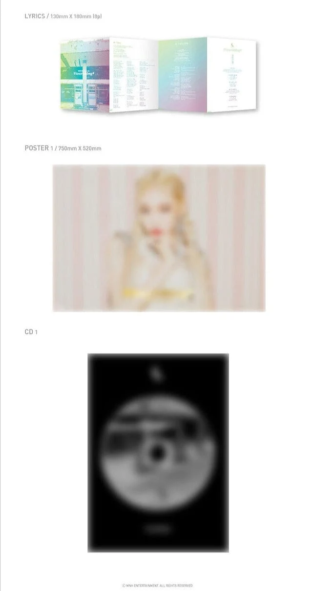 CHUNG HA - FLOURISHING (4TH MINI ALBUM)