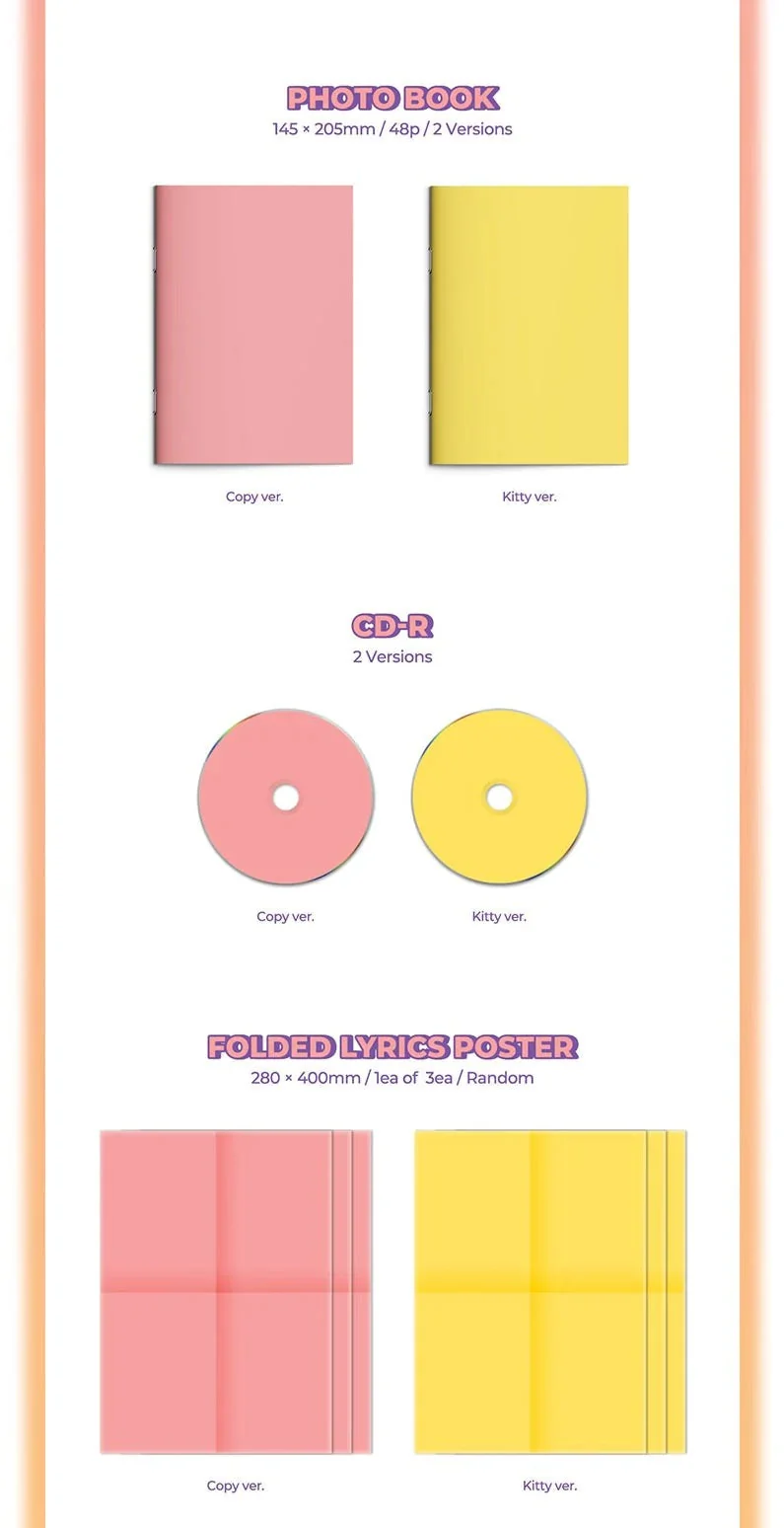 APINK CHOBOM - COPYCAT (1ST SINGLE ALBUM)