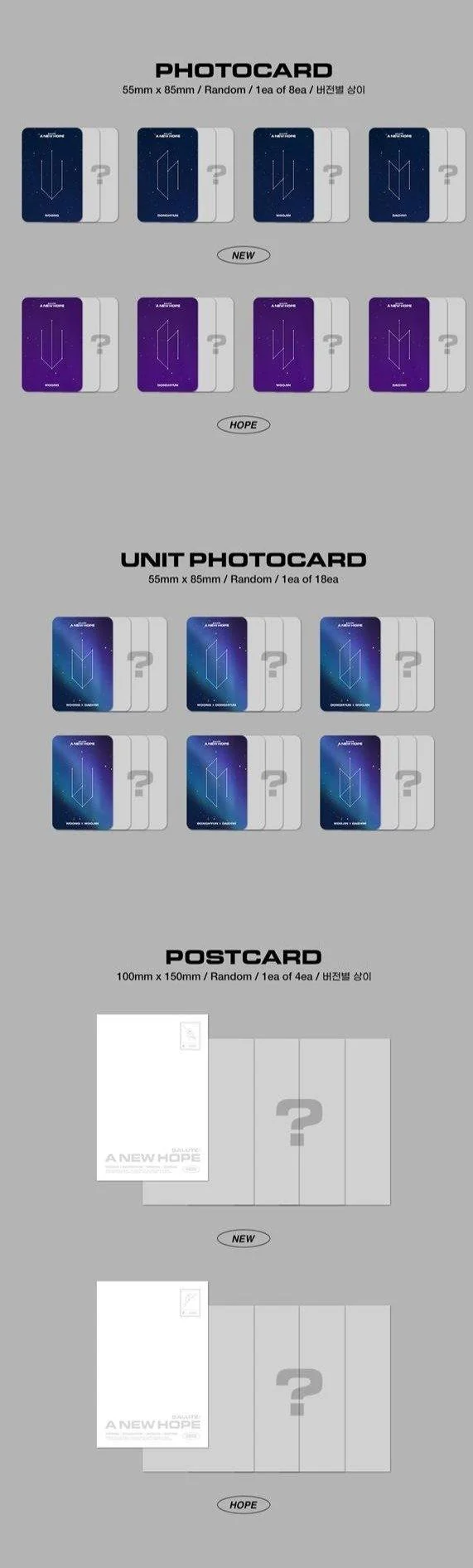 AB6IX - 3RD EP REPACKAGE [SALUTE: A NEW HOPE] (NEW / Hope Ver.)
