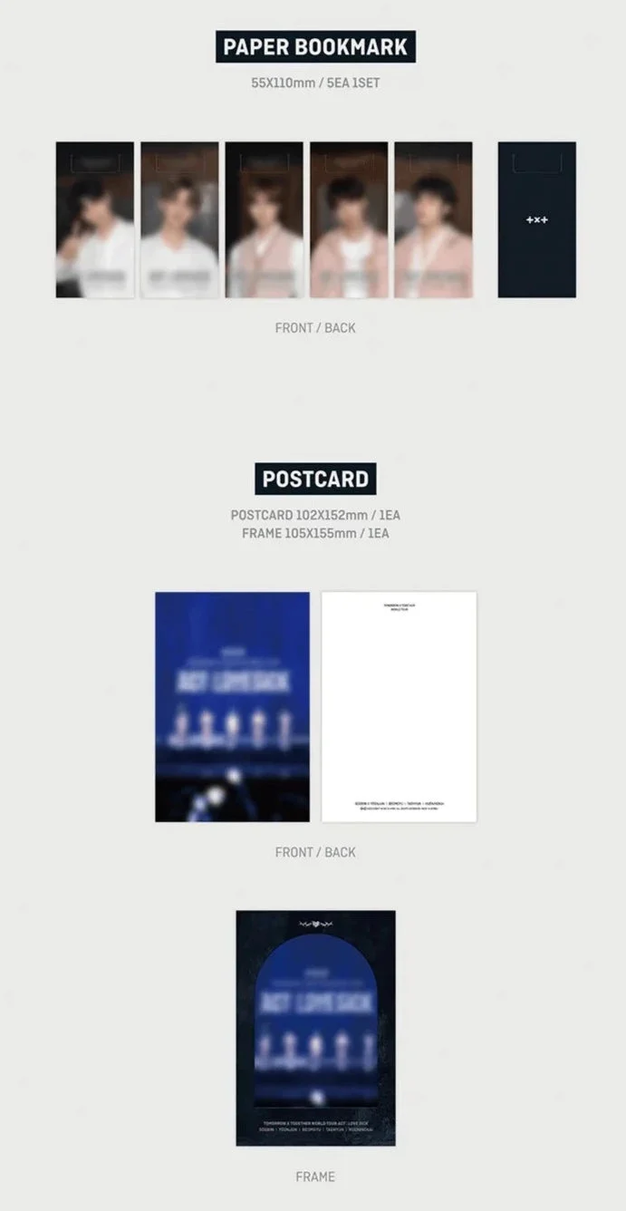 TXT - WORLD TOUR ACT : LOVESICK IN SEOUL (DVD)