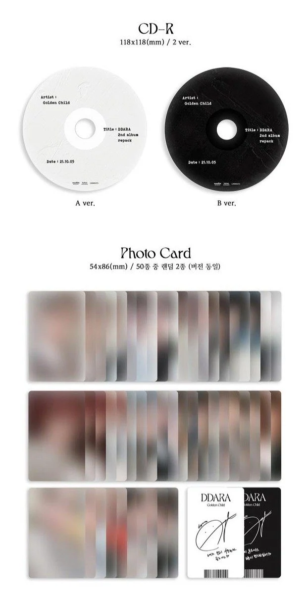 Golden Child - DDARA (Vol. 2 Repackage)