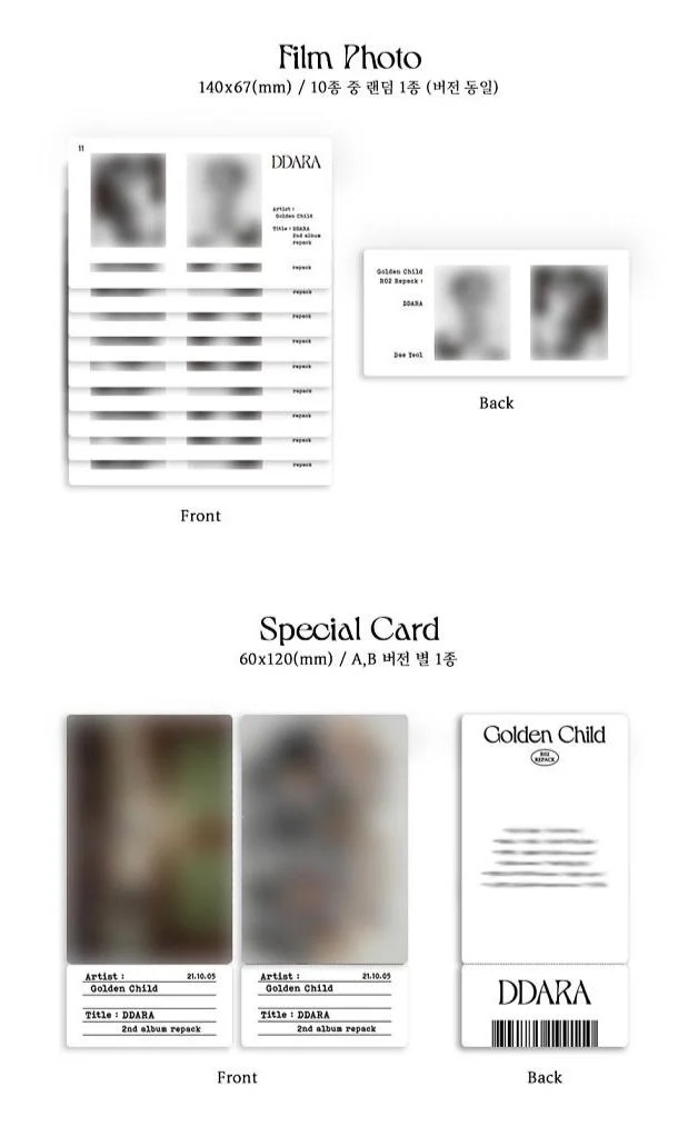 Golden Child - DDARA (Vol. 2 Repackage)