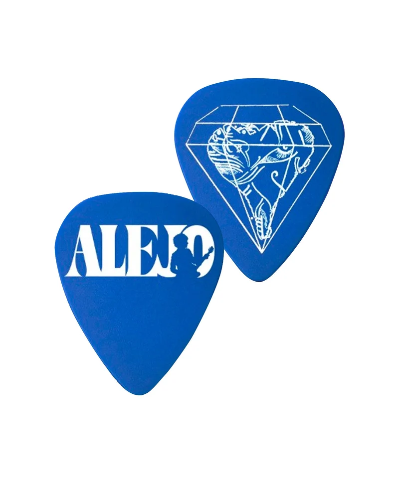Alejo - Púa "Diamantes" Azul
