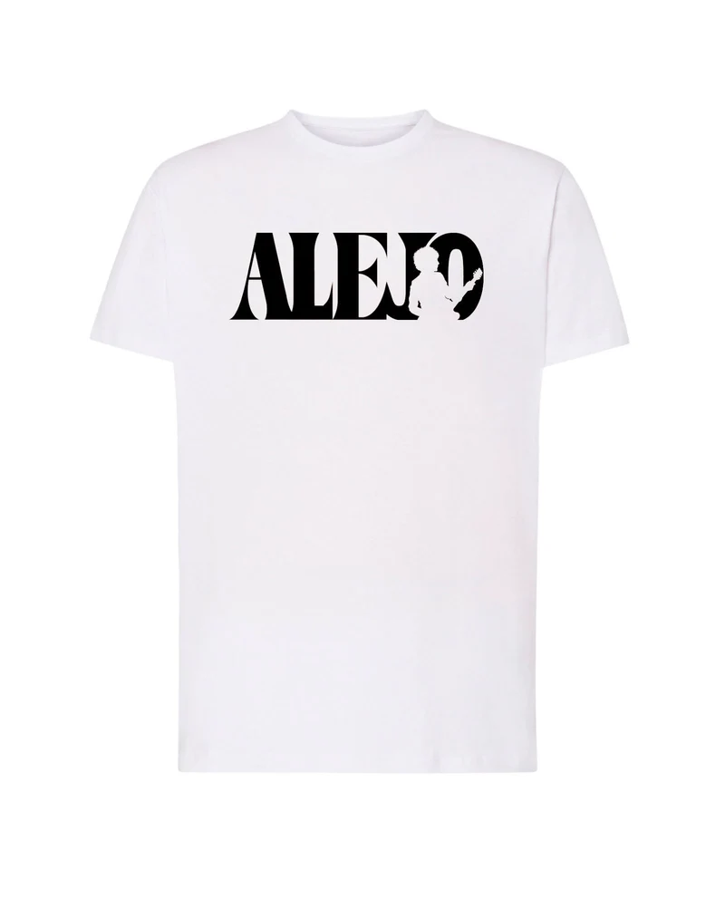 Alejo - Camiseta "Logo" Unisex Blanca