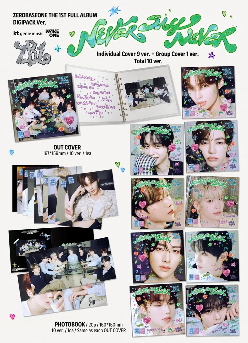 ZB1 - NEVER SAY NEVER (DIGIPACK VER.)