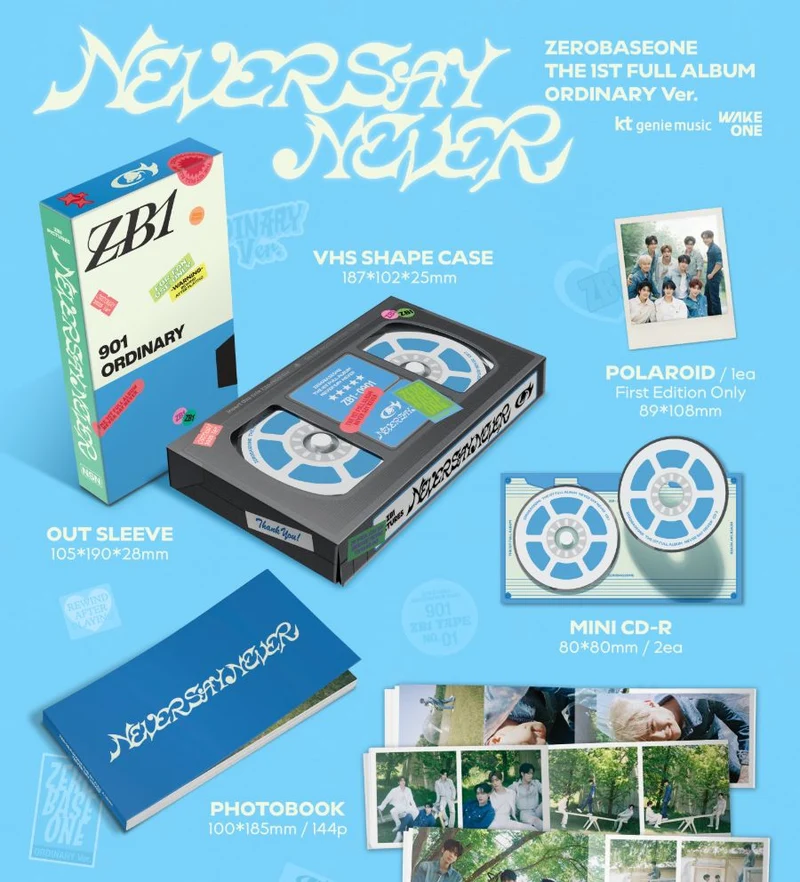 ZB1 - NEVER SAY NEVER (PHOTOBOOK VER.)